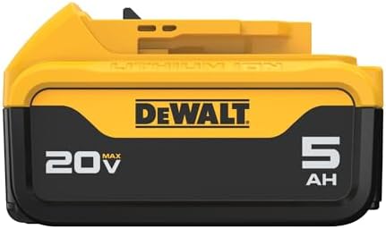 DEWALT 20V MAX Battery, Lithium Ion, 5.0Ah (DCB205)