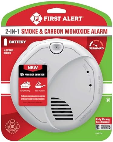 First Alert Battery Combination Smoke & Carbon Monoxide Alarm
