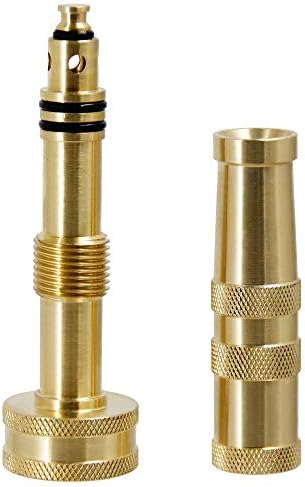 Triumpeek Solid Brass Hose Nozzle, 2 Packs