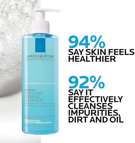 La Roche-Posay Toleriane Purifying Foaming Facial Cleanser with Niacinamide