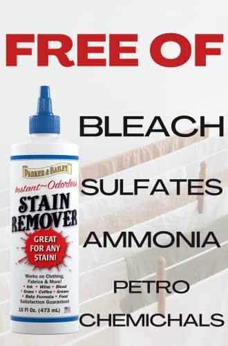 Parker and Bailey Blood Stain Remover - Fabric Carpet Mattress 16oz