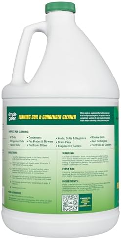 Simple Green Foaming Coil Cleaner - Gallon, 128 Fl Oz (Pack of 1)