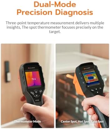GT14S Thermal Imaging Camera, Thermometer Mode, Ultra-Light 240g