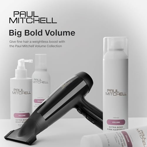 Paul Mitchell Extra-Body Hairspray, Flexible Hold, Maximum Volume + Humidity Resistance, For Fine Hair