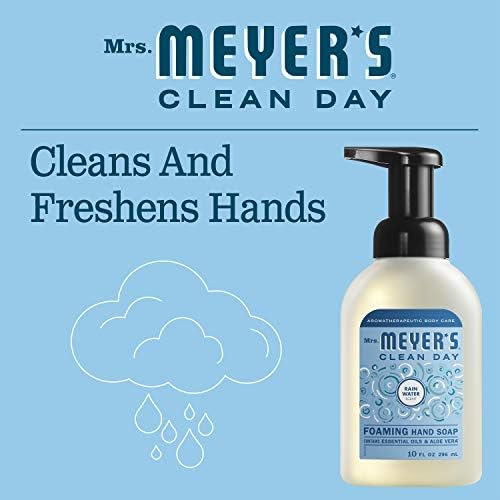 MRS. MEYER'S CLEAN DAY Foaming Hand Soap, Rainwater Scent, 10 fl oz