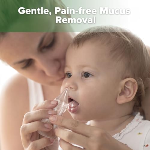 Haakaa Silicone Baby Nasal Aspirator, Easy-Clean Nose Bulb Syringe