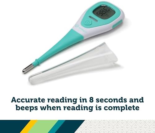 Safety 1st Rapid Read 3-In-1 Thermometer, Aqua, One Size