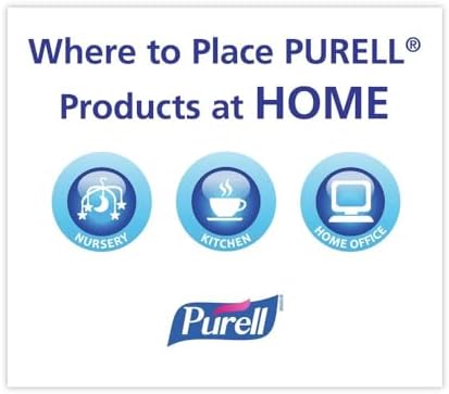 PURELL 3659-12 Advanced Instant Hand Sanitizer, 12-Oz. Pump Bottle