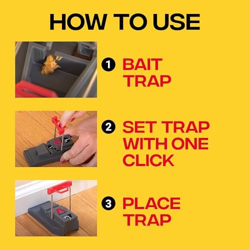 Victor Quick-Kill Mouse Traps, 6-Pack