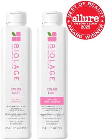 Biolage Color Last Shampoo & Conditioner Set – For Color-Treated Hair