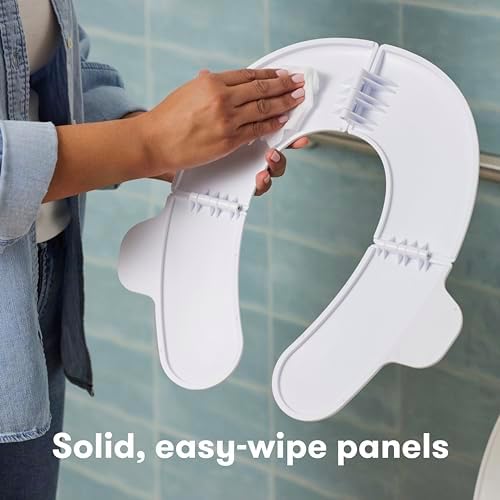 Frida Baby Fold-and-Go Portable Potty Seat for Toilet, Toddlers, Free Bag