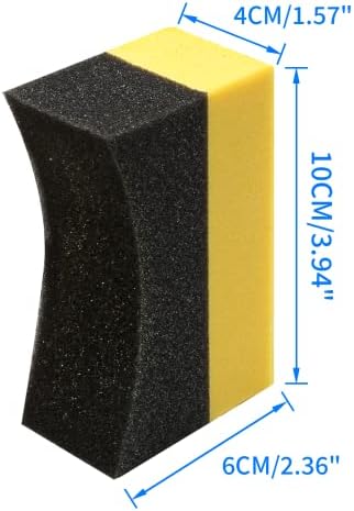 6 Pcs Tire Applicator Dressing Shine Sponge