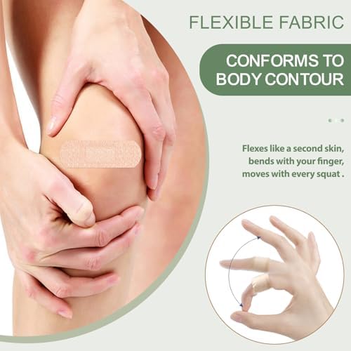 Hysimedy Silicone Bandages for Sensitive Skin 1x3 Inch Painless Removal