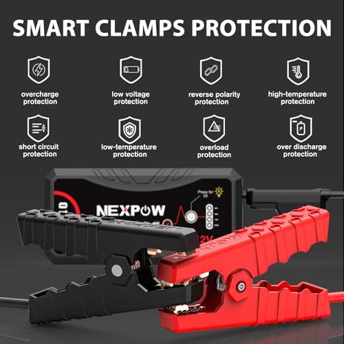 NEXPOW Car Jump Starter 2026 Upgraded Car Battery Jump Starter Pack