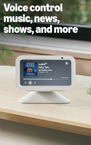Amazon Echo Show 5 (newest model), Smart display, Designed for Alexa+, 2x the bass and clearer sound, Charcoal