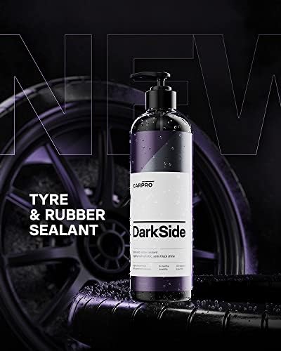 CARPRO Darkside - Tire & Rubber Sealant, Satin Black Shine - 500mL (17oz)
