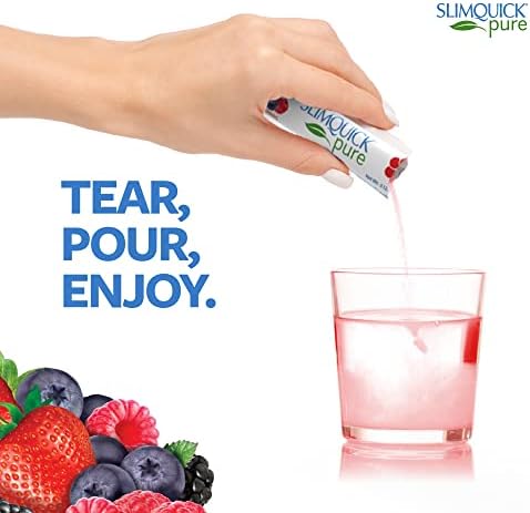 SlimQuick Pure 3X Extra Strength Drink Mix for Women, Achieve Weight Goals