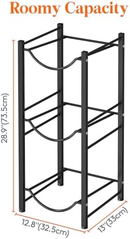 Lifewit 5 Gallon Water Jug Holder, 3 Tier Heavy Duty Water Dispenser Stand