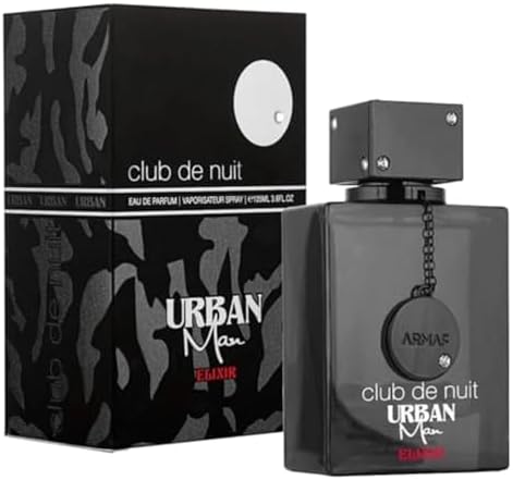 Armaf Club De Nuit Urban Man Elixir for Men Eau de Parfum Spray, 3.6 Ounce
