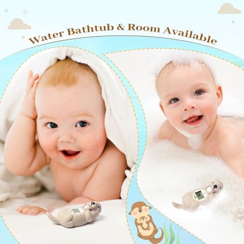 Baby Bath Thermometer for Infants Otter Baby Water Thermometer for Bathtub