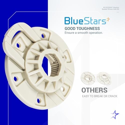 BlueStars W10528947 W10396887 Washer Basket Driven Hub Kit Part