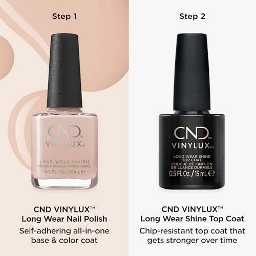 CND Vinylux Longwear Shine Top Coat Nail Polish, 0.5 fl oz