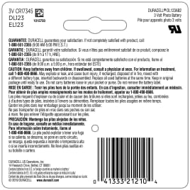 Duracell CR123A 3V Lithium Battery, 2 Count, 10-Year Storage, Long-lasting