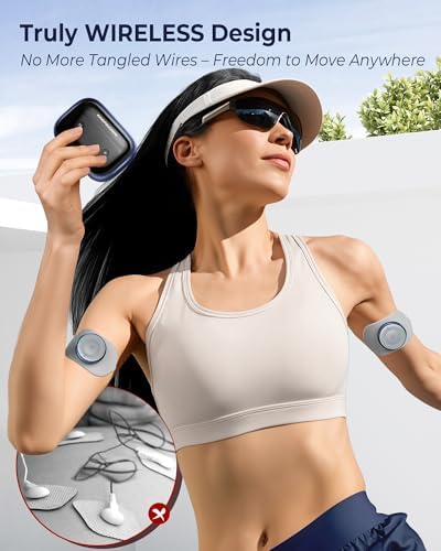 KingPavonini Wireless TENS Unit Muscle Stimulator, Pocket-Sized, Model U13