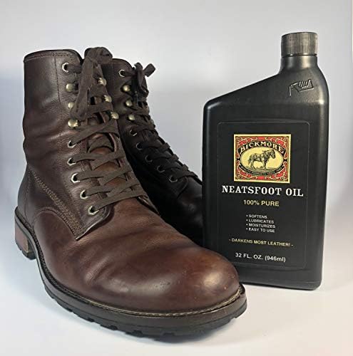Bickmore 100% Pure Neatsfoot Oil - Leather Conditioner and Wood Finish
