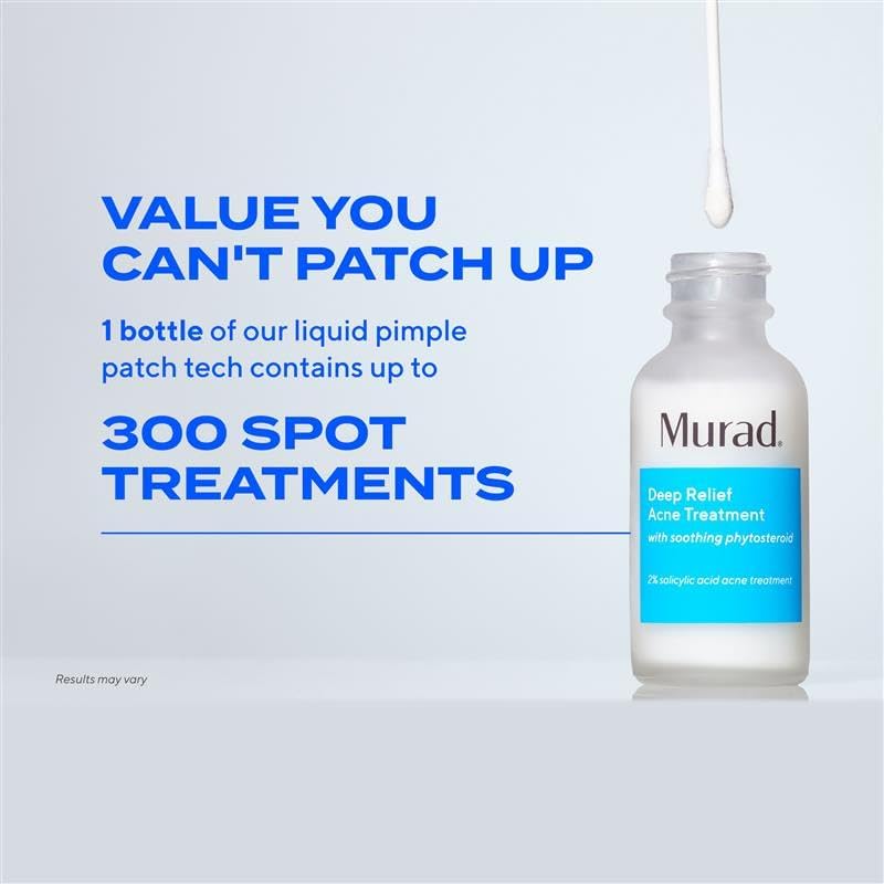 Murad Deep Relief Acne Spot Treatment - 2% Salicylic Acid - 1 Fl Oz