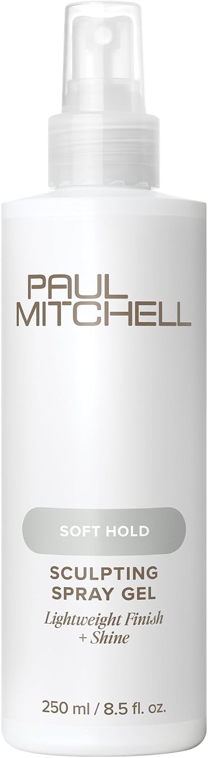 Paul Mitchell Soft Sculpting Spray Gel, Natural Hold, Soft Finish, For All Hair Types