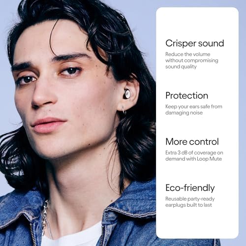 Loop Experience 2 Plus Ear Plugs - Stylish Certified Protection + Mute