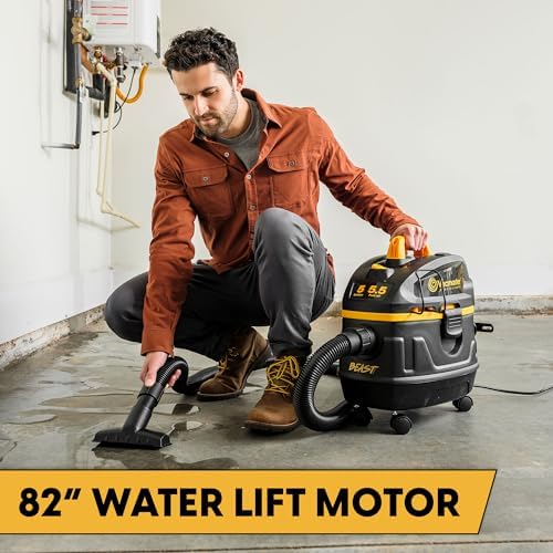 Vacmaster Professional Beast Series VFB511H 0201 5-Gal 5.5 PHP Wet/Dry Vac
