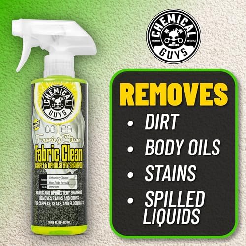 Chemical Guys, Citrus Fabric & Carpet Cleaner, Ready-to-Use Spray, 16 oz