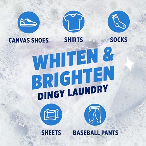 OxiClean White Revive Whitener Laundry Liquid Additive, 45 fl oz