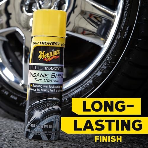 Meguiar's Ultimate Insane Shine Tire Coating, 15 Oz