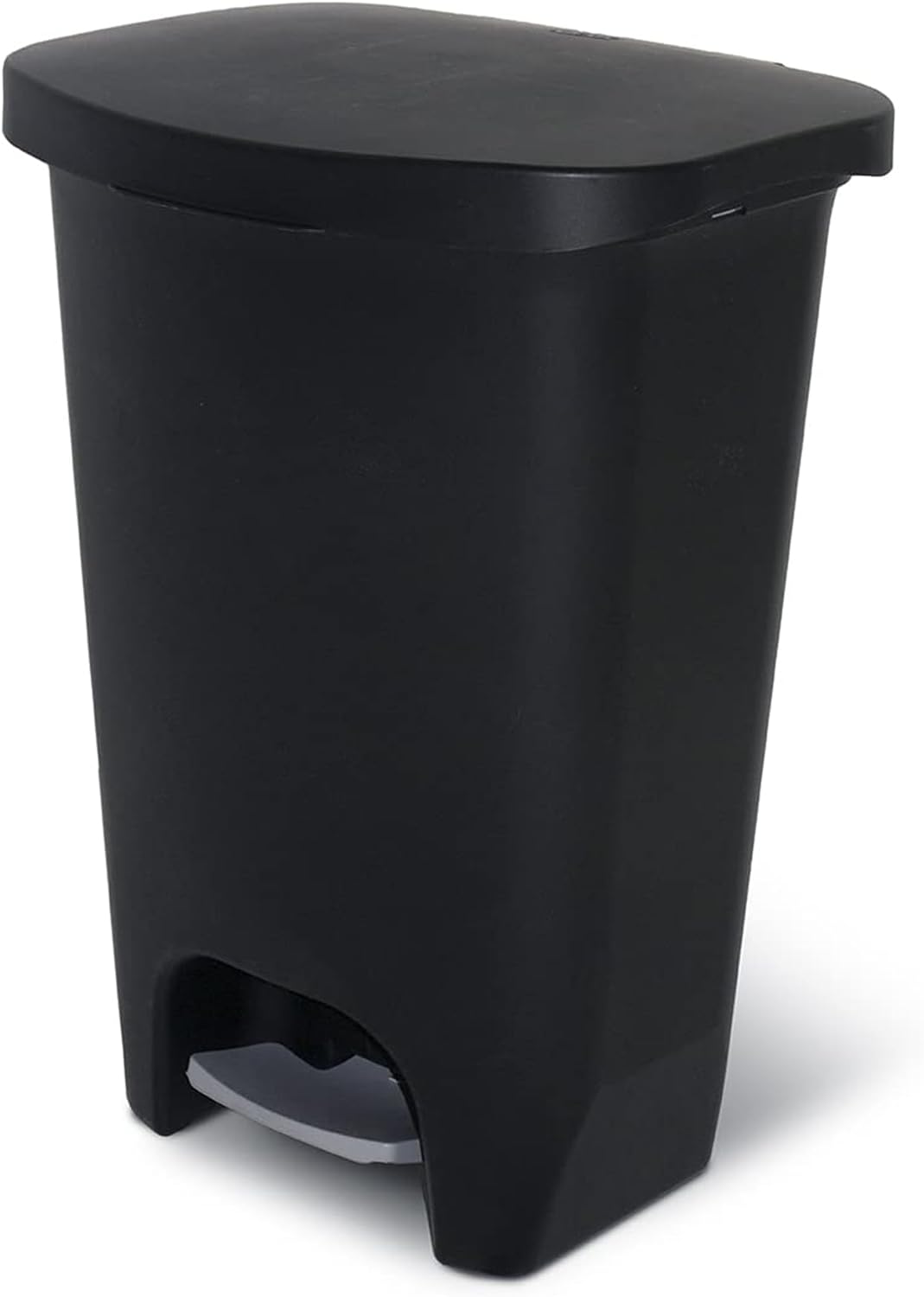 Glad Premium Trash Can with Clorox Odor Protection, 13 Gallon, Black