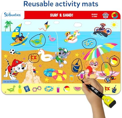 Skillmatics Search and Find – PAW Patrol, Preschool Activity, Gift for Kids