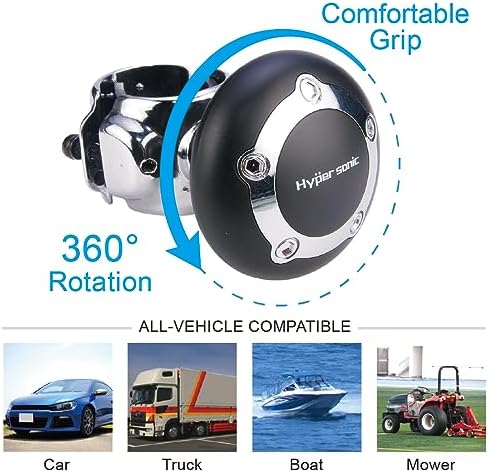Hypersonic Car Power Handle Spinner Steering Wheel Knob in