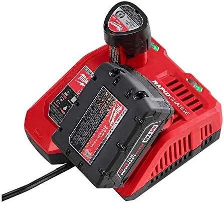 Milwaukee 48-59-1808 M12 and M18 12 Volt/18 Volt Lithium-Ion Multi-Volatge Rapid Battery Charger (Non-Retail Packaging)