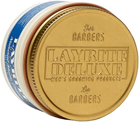 Layrite Natural Matte Cream, Basic, White, Mild Cream Soda, 4.25 Ounce
