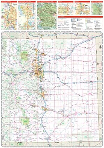 Rand McNally Easy to Read: Colorado State Map