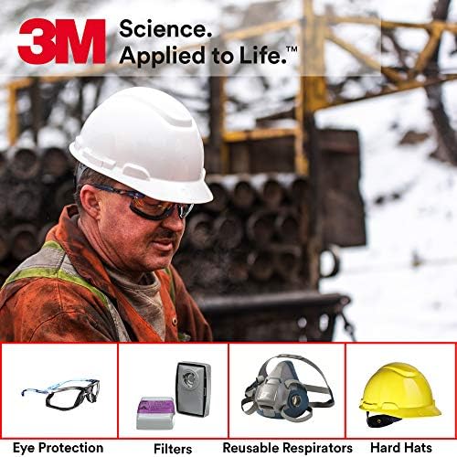 3M Safety Glasses, Virtua, Clear Lens, Clear Frame, ANSI Z87