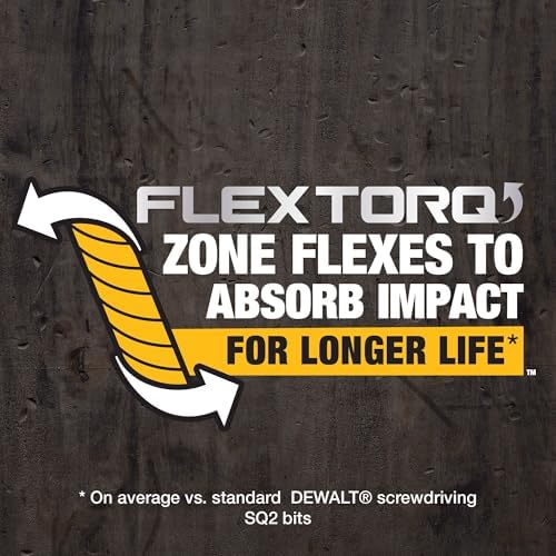 DEWALT Screwdriver Bit Set, Impact Driver Bit Set, FlexTorq, 35-Piece (DWA2T35IR)