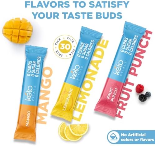 Original Electrolytes Powder Packets - Sugar Free Electrolytes - 30 Sticks