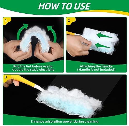 Duster Refills,Static Dust Removal Compatible with Swiffer for Dusting 18ct