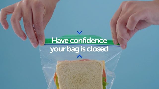 Ziploc Sandwich & Snack Bags, Food Storage, Easy Open & Close, 270 Count