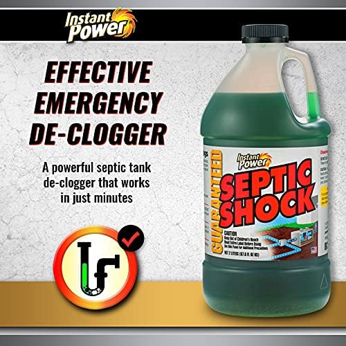 Instant Power Septic Shock & Drain Field Treatment, 2L