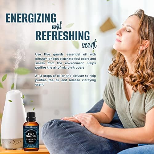 Five Guards Essential Oil Blend 30 ml Health Shield for Aromatherapy