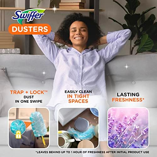 Swiffer Dusters Multi-Surface Duster Refills, Lavender Scent, 10 ct